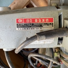 日立　電気溝切G-20B 替刃2枚の画像