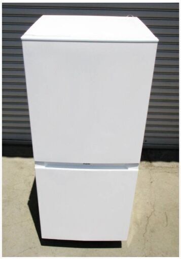 【　高年式　2022年製　】【　3か月保証　】2ドア　冷蔵庫　121L　JR-NF121A　動作良好　Haier　コンパクト　大容量冷凍室　ワンルーム