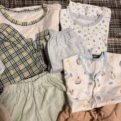 ⑦ 80サイズ　パジャマ　部屋着　かぼちゃパンツ　ベビー服　まとめ売りの画像
