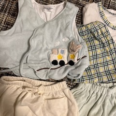 ⑦ 80サイズ　パジャマ　部屋着　かぼちゃパンツ　ベビー服　まとめ売りの画像