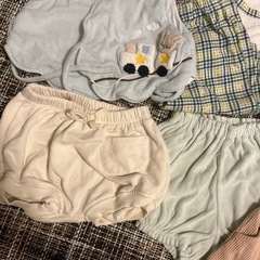 ⑦ 80サイズ　パジャマ　部屋着　かぼちゃパンツ　ベビー服　まとめ売りの画像