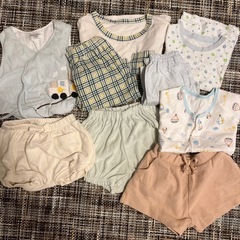 ⑦ 80サイズ　パジャマ　部屋着　かぼちゃパンツ　ベビー服　まとめ売り