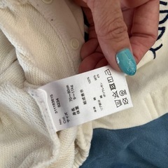 ベビーLee ロンパース　GAPくまさんタイツ
　の画像