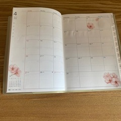 2025スケジュール帳　の画像