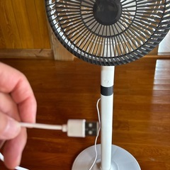 USB電源扇風機の画像