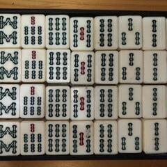 麻雀牌　ジャンク品の画像