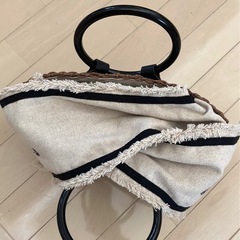 手提げバックの画像