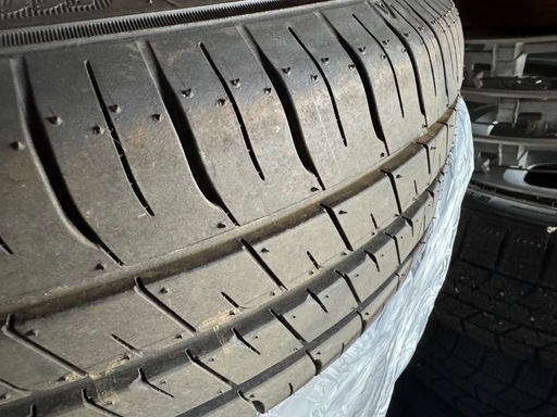 トヨタ 50プリウス Aグレード 純正アルミ タイヤセット バリ溝 195/65/R15