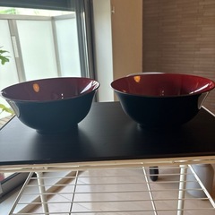 プラスチック製　どんぶり　ラーメン食器の画像