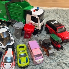 トミカ、ゴミ収集車、乗り物おもちゃの画像