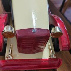60センチ！木製車　クラシックカーの画像