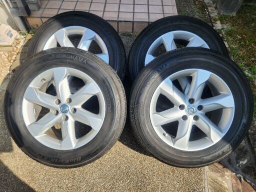 優れた品質 YOKOHAMA タイヤ 4本 日産ムラーノ純正ホイール ＋ 235/65R18 タイヤ・ホイール