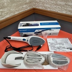 【残り１点】スマートアイロン＆スチーマー ブルーの画像