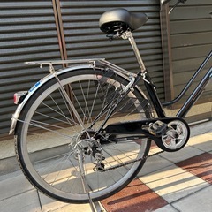 お値下げしました KiLaLi キラリ パンクしない軽快車 27インチ G6HD ブラックの画像