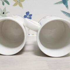Francfranc　フランフラン　ディズニー　マグカップ　コーヒーカップ　食器　ペアセット　２客　ミッキー&ミニーの画像