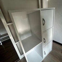【あげます】扉付き棚の画像