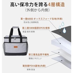 【新品】保冷バッグ 30L 定価約4,000円の画像