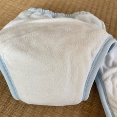 トレーニングパンツ　トイトレ　水色　男の子の画像