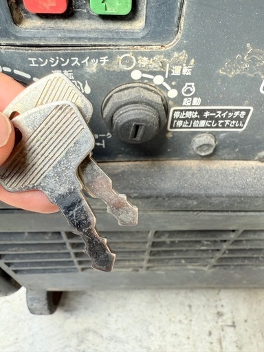 デンヨーインバーター防音型発電機！