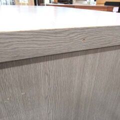 使用感あり 両袖机 幅120×奥行60×高さ70cm 引き出し8杯 デスク 事務用 オフィス 苫小牧西店の画像