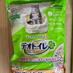 デオトイレ猫砂2kg(すのこ式トイレ用)