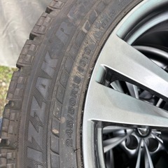 レアマイスター LFラウンジ　１９インチ　８．５J ＋２５　5穴 PCD１２0 ＢＬＩＺＺＡＫ ＲＦＴ ランフラット　２４５/５０Ｒ１９の画像