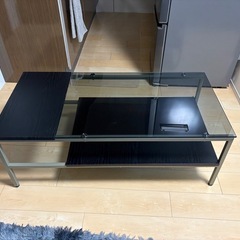ニトリ センターテーブル(ノート4 110TP BK)の画像