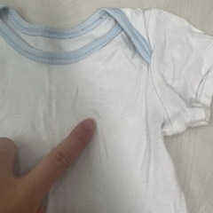 80☆ロンパース肌着5枚の画像