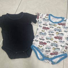 80☆ロンパース肌着5枚の画像