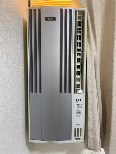 (エアコン不調の為投稿取消します)　コロナウインドエアコンCWA冷房専用161E9