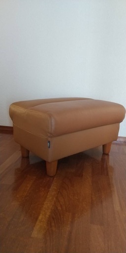 オットマン 本革
