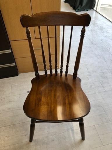 karimoku ダイニングチェア　CC2335NK ブラウン【トレファク堺福田】