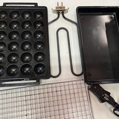 今西金属 imarflex 電気 グリラー 動作確認済 焼き肉 たこ焼き スモークレスグリル 箱入 中古品 ④の画像