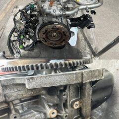 ジムニーJB23W　K6Aエンジン　走行108585km  圧縮約1.2Mpa 4型　ATの画像
