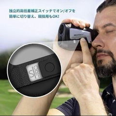 新品 ゴルフ 距離計 レーザー距離計 660yd対応 光学6倍望遠 充電式 USBの画像