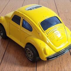 古いブリキの自動車　ワーゲン　ビートルの画像
