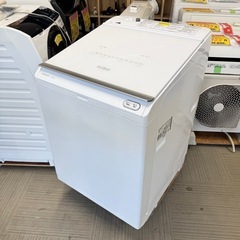 【超美品‼️】日立 2020年製 12.0/6.0kg縦型洗濯乾燥機 洗濯機 ビートウォッシュ 洗剤･柔軟剤自動投入 ヒーター乾燥 ホワイト♪の画像
