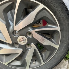 NANKANG AW-1 165/55R15 75Q ｽﾀｯﾄﾞﾚｽ（ホイール付き）4本の画像
