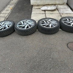 NANKANG AW-1 165/55R15 75Q ｽﾀｯﾄﾞﾚｽ（ホイール付き）4本の画像