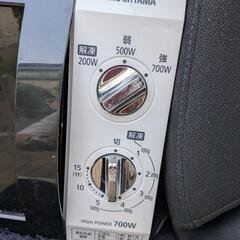 値下げ　電子レンジ（アイリスオーヤマ）の画像