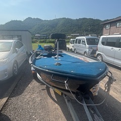 ステーサー　アルミボート　装備品全て込みですの画像