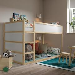 IKEA KURA リバーシブルベッド 90×200cm イケア ロフトベッドの画像