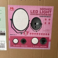 【無料ジャンク品】alconEyes 48W 撮影用ledライト...