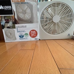 ロゴス　サーキュレーター（扇風機）の画像