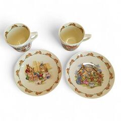 Royal Doulton ロイヤルドルトン バニキンズ カップ＆ソーサー ２客の画像
