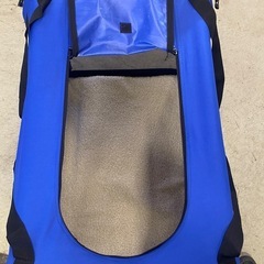 ☆ 未使用に近い　折りたたみポータブルケージ　ペットハウス　持ち手付き　Lサイズの画像