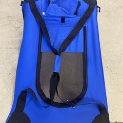 ☆ 未使用に近い　折りたたみポータブルケージ　ペットハウス　持ち手付き　Lサイズの画像