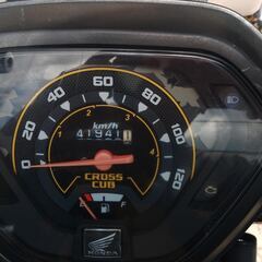 【値下】クロスカブ110　JA45　黄色　前後ドラレコ付の画像