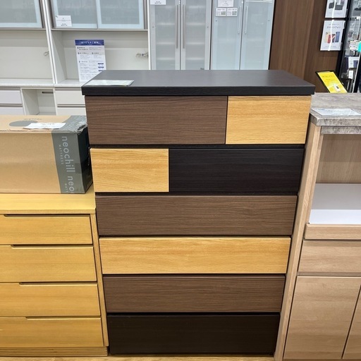 ニトリの6段チェストをご紹介します！