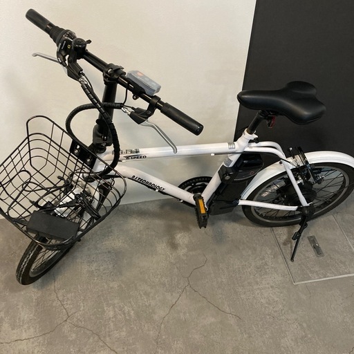 ジモティー割】21テクノロジー 20インチ 電動アシスト自転車（ID1083）